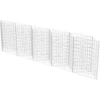 vidaXL Gabion mand 300x30x100 cm gegalvaniseerd staal