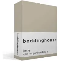 Beddinghouse Splittopper Hoeslaken Jersey Sand-140 x 200/210/220 cm