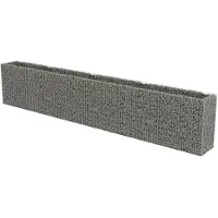vidaXL Gabion plantenbak verhoogd 540x50x100 cm gegalvaniseerd staal