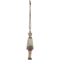 Clayre & Eef Roze Pinokkio 3*3*11 cm 6PR0654