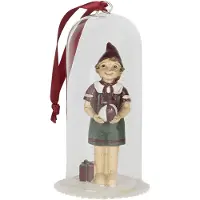 Clayre & Eef Multi Decoratie hanger pinokkio 8*8*15 cm 6PR2921