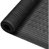 vidaXL Privacynet 195 g/m² 1x10 m HDPE antracietkleurig