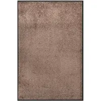 vidaXL Deurmat 80x120 cm bruin