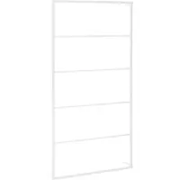 vidaXL Handdoekenrek wit 60x10x116 cm staal