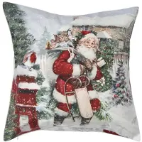 Clayre & Eef Witte Kussenhoes 45*45 cm KT021.282