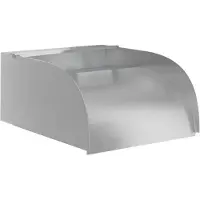 vidaXL Waterval met LED's 30x34x14 cm roestvrij staal 304