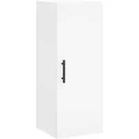 vidaXL Bovenkast 34,5x34x90 cm wit