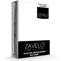 Slaaptextiel Zavelo Molton Hoeslaken (100% Katoen)-Twijfelaar (120x200 cm)