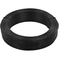 vidaXL Hekbinddraad 250 m 0,9/1,4 mm staal antraciet
