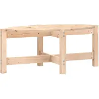 vidaXL Salontafel, 87x48x35 cm, massief grenenhout