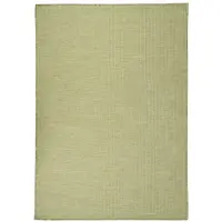 vidaXL Buitenkleed platgeweven 200x280 cm groen