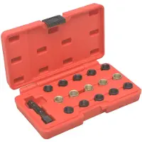 vidaXL 16-delige bougiedraad reparatieset m14x1,25