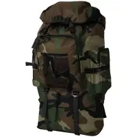 vidaXL Rugzak, militair model, XXL, 100 liter, camouflageprint