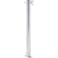 Super Merchant Waterzuil rond 60 cm roestvrij staal