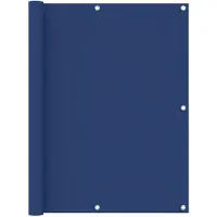 vidaXL Balkonscherm 120x400 cm oxford stof blauw