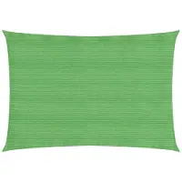 vidaXL Zonnezeil 160 g/m² 2,5x4 m HDPE lichtgroen