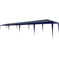 vidaXL Partytent 3x12 m PE blauw