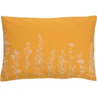 Dutch decor - MADELIN - Kussenhoes van katoen Golden Glow 40x60 cm - geel