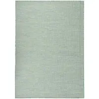 vidaXL Buitenkleed platgeweven 200x280 cm turquoise