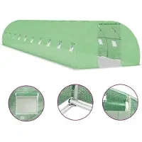 vidaXL Kas 45 m² 15x3x2 m