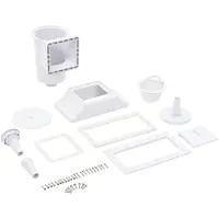 vidaXL 11-delige Zwembadskimmer 34,3x25x30,5 cm