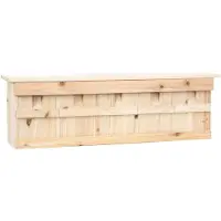 vidaXL Mussenhuis met 5 kamers 68x15x21 cm vurenhout