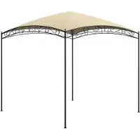 vidaXL Prieel 180 g/m² 3x3x2,65 m crème