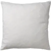 Dutch decor - JAMES - Sierkussen 45x45 cm - duurzaam katoen - effen kleur - Snow White - wit