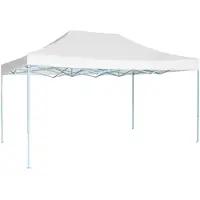 vidaXL - Partytent - inklapbaar - 3x4,5 - m - wit