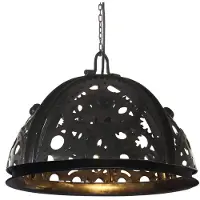 vidaXL Plafondlamp industrieel kettingwiel-ontwerp E27 45 cm
