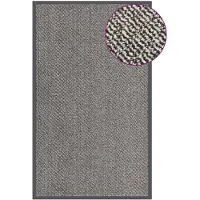 vidaXL Deurmat getuft 90x150 cm lichtbruin