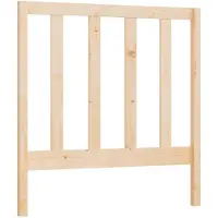 vidaXL Hoofdbord 95x4x100 cm massief grenenhout