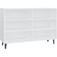 vidaXL Dressoir, wit, 103,5 x 35 x 70 cm, houtvezel