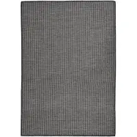 vidaXL Buitenkleed platgeweven 160x230 cm grijs