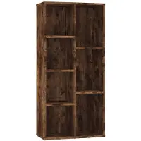 vidaXL Boekenkast 50x25x106 cm gerookt eikenkleurig