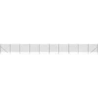 vidaXL Gaashek antraciet, 1,4 x 25 meter, verzinkt staal