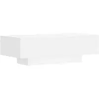 vidaXL Salontafel 100x49,5x31 cm bewerkt hout wit