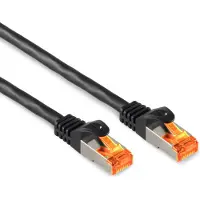 S-Impuls S/FTP CAT6a 10 Gigabit outdoor netwerkkabel met PE mantel / zwart - 60 meter