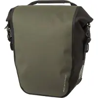 Agu Shelter Clean - Enkele Fietstas - 17L - Groen - Waterdicht - Laptopvak - Click'nGo Systeem - 3M Reflectie