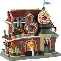 Lemax Danny'S Donuts en Coffee Kersthuisje