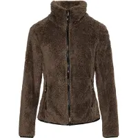 NORDBERG evy fleece fleece sweater met rits dames -