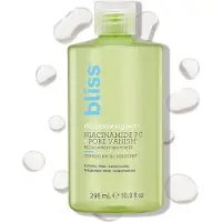 Bliss Disappearing Act Niacinamide Toner 295ml - Pore Vanish - Zuivert en minimaliseert poriën - Veganistisch en dierproefvrij - Alle huidtypes
