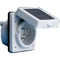 Marinco Polycarbonate Socket 16a 220v Wit
