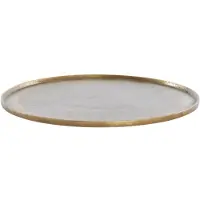 Light & Living schaal maes Ø40x1.5cm -