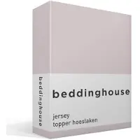 Beddinghouse - Jersey - Topper Hoeslaken - 140x220 cm - Zacht roze