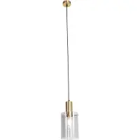 QAZQA Smart hanglamp messing met smoke glas incl. Wifi A60 - Vidra
