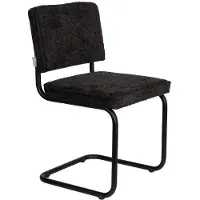 Zuiver Stoel Ridge Soft Chair Black