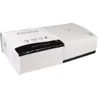 Merkloos Servet 33x33cm 2lgs 1/4 vouw wit | 250 stuks