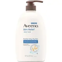 Aveeno - Skin Relief Fragrance - Lichaamswas met haver om de droge jeukende huid te kalmeren - Zacht - Zeepvrij en kleurstofvrij voor gevoelige huid - 975 ml