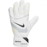 Nike Match Keepershandschoenen Wit Grijs Zwart